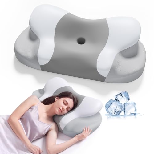 Cervical Pillow for Neck and Shoulder Pain Relief Ergonomic Contour Pillow
