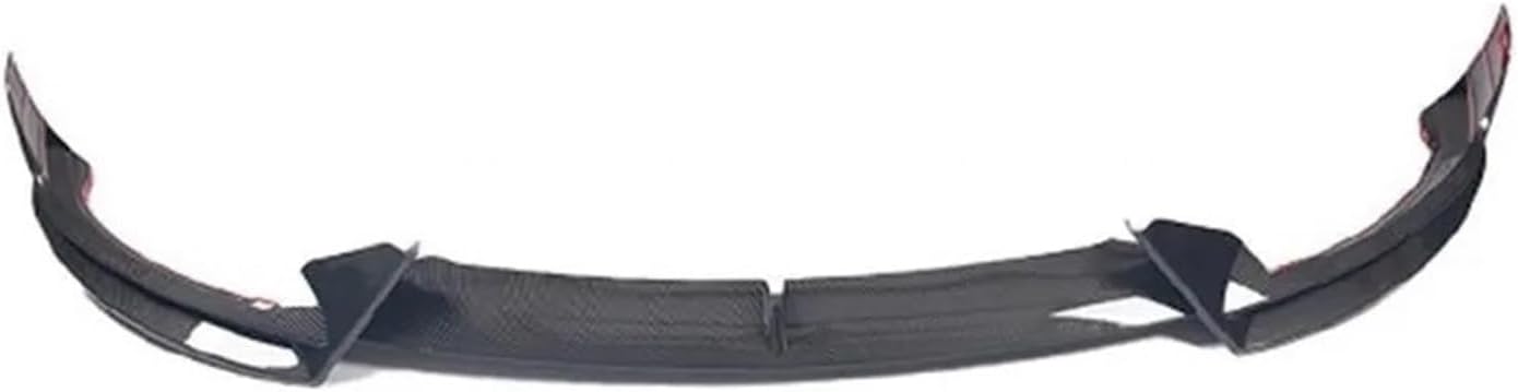 Front Bumper Lip Compatible With Tesla Model Y Juniper 2025 2021-2024 Chin Diffuser Body Kit Carbon Fiber Pattern Spoiler(M-Y 25 Carbon)