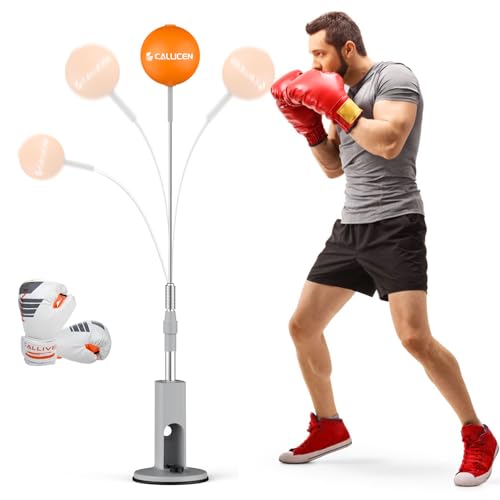 Lista de Ropa de Boxeo los 5 más buscados. 46 JNNQI Costal de Boxeo Con Soporte, Pera y Balón, Par de Guantes Incluidos, Rebote de 360°, Trabaja los Reflejos, Ahorra Espacio