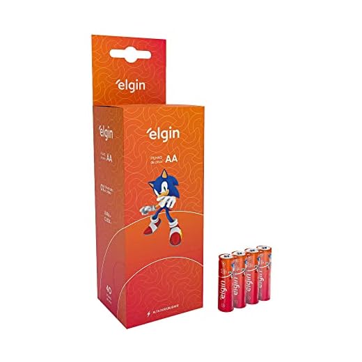 Caixa de Pilha AA com 40 unidades Elgin Palito - Tubo, Zinco
