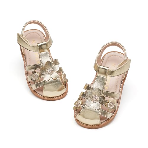 Image of Kiderence Toddler Girls Sandals Little Girls Kids Summer Shoes Toddler Sandals