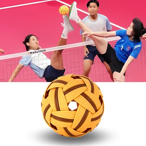 Image of VAYINATO Sepak Takraw Ball, Kick Volleyball - Mens Competion Ball - Imported from Thailand | Growing Sports in India