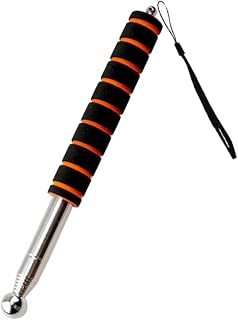 Gatuida Martillo Telescópico de Inspección para Hogar Herramienta de Detección de Tambor Hueco con Mango Reforzado Martillo Multifuncional para Prueba de Paredes Color Rojo