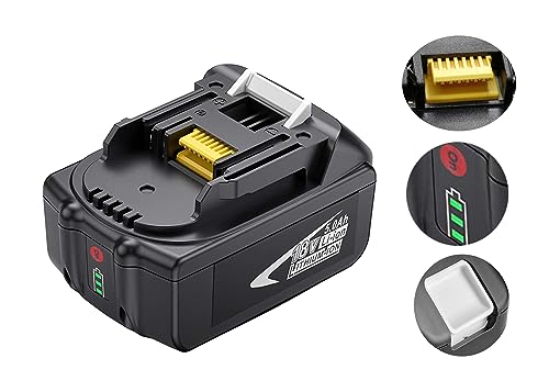 18V 5000mAh sostituire Batteria per Makita BL1850