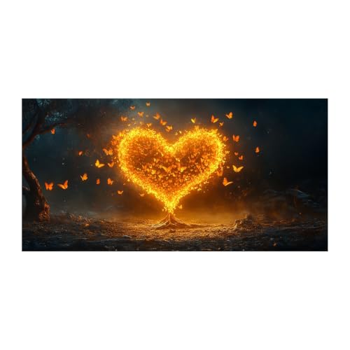 Cuadros decorativos de cielo y bosque oscuro para dar vida al salón con un lienzo de 30x60cm