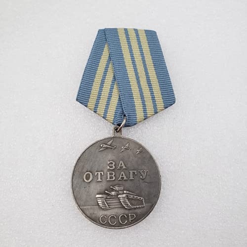 Kocreat Kopieer de Sovjet-Unie Bravery Medaille-WW2 USSR Militaire Badge CCCP Souvenir Badge Orde van de Patriottische Oorlog Cap reversspeldjes medaille replica - Image 3