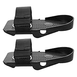 OSOLADY ローイングマシンペダル 交換用 スタミナローイングマシンフラットフットペグ用 1組