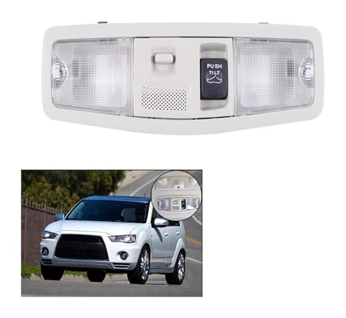 Luz interior de techo Mitsubishi Lancer EVO X con iluminación focalizada de mapas 4