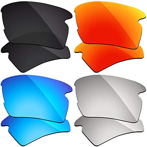 Verres polarisés de rechange anti-reflet pour réparer vos lunettes Oakley Flak 2.0 OO9295