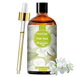 PHATOIL White Musk Fragrance Oils for Aromatherapy, Essential Oils for Diffusers for Home, Perfect for Candle Making, Soap Making and DIY Scented Products - 100ml
