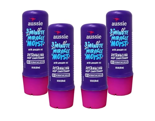 Aussie 3 Minute Miracle Conditioner - 8 Oz, Pack of 4