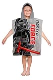 Material: 100% algodón. LEGO Star Wars Siete Kid Poncho
