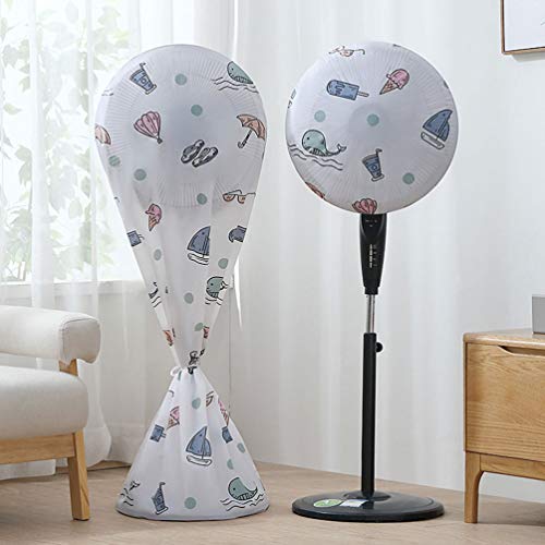 NICEXMAS Ventilador Redondo de PÃ© Tampa Ã  Prova de Poeira Ventilador ElÃ©trico Protetor de Poeira