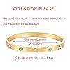 Chrishine-Life-Love-Friendship-Bracelet-Bangle-Gold-Rose-Gold-Silver-with-Cubic-Zirconia-Stones-Stainless-Steel-Hinged-Jewelry-with-Crystal-Oval-Bracelet-Birthday-Present-for-Her-Women-Teen-Girls Chrishine Life inspirational Bracelet for Women Gifts for Teen Girls