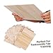 Toyvian 10Pcs Taekwondo Planks for Martial Arts Training Durable Exercise Boards with Natural Finish for Karate and Taekwondo Performance