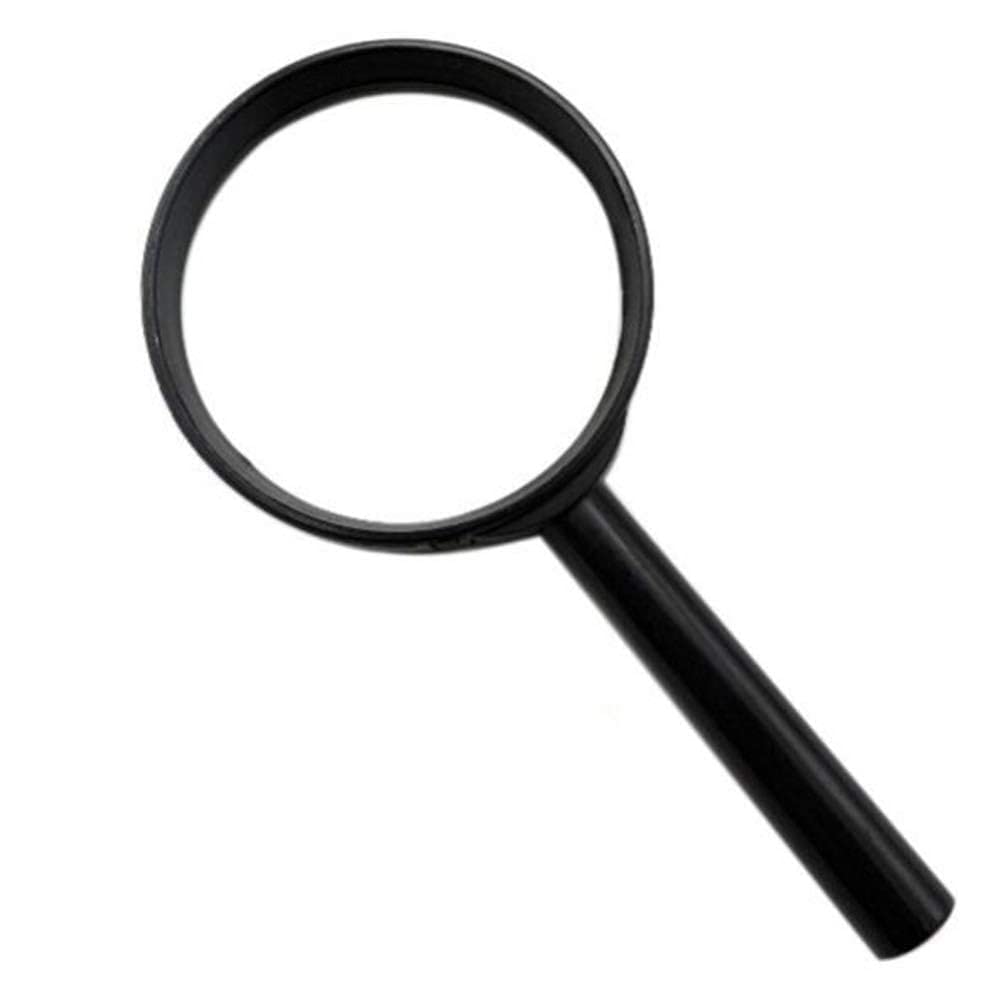 Loupe de lecture à main 5X haute clarté légère sans distorsion pour livres et journaux