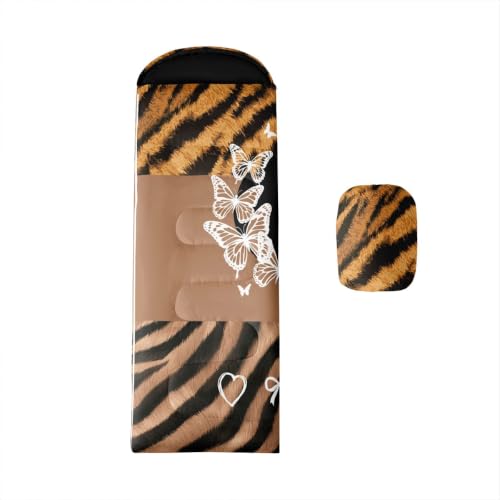 Erosebridal Bolsa de Dormir Infantil Ligera Y2K con Estampado de Leopardo miniatura 1