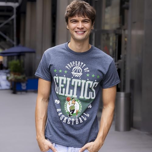 تي شيرت رجالي قياسي فائق النعومة ماد بروبس من الترا جيم، هيذر تشاركول