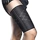 TOFBS Kompressionsbandage Für Oberschenkel Elastische Und Atmungsaktive Oberschenkelstütze Sport Und Alltag Schwarz Thigh Support Für Männer Und Frauen(M)
