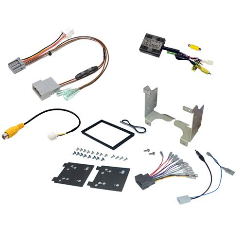 �z���_ JF3 JF4 N-BOX/JH3 JH4 N-WGN �i�r�����p�X�y�V�����p�b�P�[�W�t�ԗp 2DIN�i�r��t�L�b�g+�o�b�N�J�����ڑ��A�_�v�^�[+�o�b�N�J����RCA�[�q �ϊ��R�l�N�^�[+ETC�E�X�e�A�����O�����R���Ή��P�[�u�� NK-H670DEI