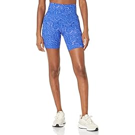 Amazon Essentials Women’s Active Sculpt High Rise 7 Bike Shorts with Pockets