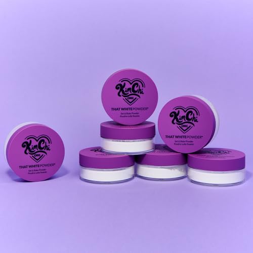 KimChi Chic Beauty That White Powder, Mattifying Makeup Setting Powder for All Skin Types, Long-Lasting Face Powder Helps Minimize the Appearance of Fine Lines - Thumbnail 7