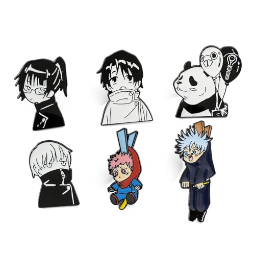 Image of Enamel Pin Set Creative Lovely Brooch Pins Enamel Lapel Pin Lettering Pins Lapel Badge