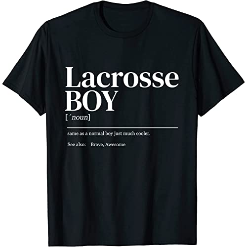 Generic - Funny Lacrosse Quote Definition Men Youth boy T-Shirt Sweatshirt Hoodie Long Sleeve Shirt for Kids Women Men
