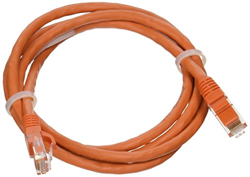 C2G 31382 Cat6 Crossover Cable - Snagless Unshielded Ethernet Network Cable, Orange (5 Feet, 1.52 Meters)