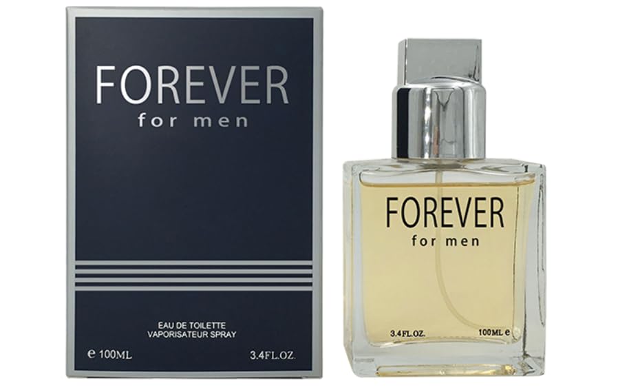 Forever Cologne - Eau de Toilette para hombre (nuestra impresión de la eternidad para hombres), espray natural