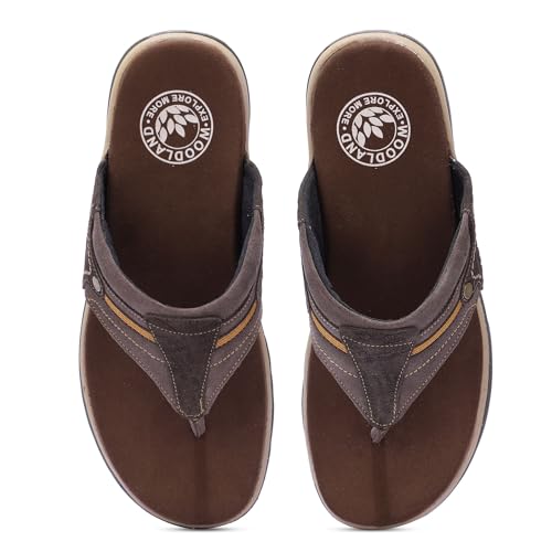 Image of Woodland Men's Leather Slippers