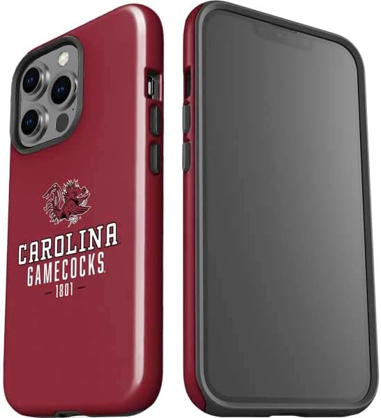 Skinit Impact Phone Case Compatible with iPhone 14 Pro - Officially Licensed University of South Carolina Gamecocks Red Design