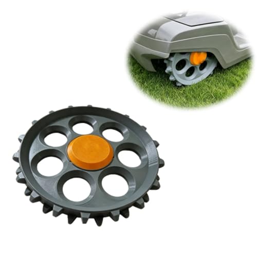 Wheel Compatible with Husqvarna Automower 305 310 315, Robot Lawn Mower Drive Tire (7 Inch, Black)