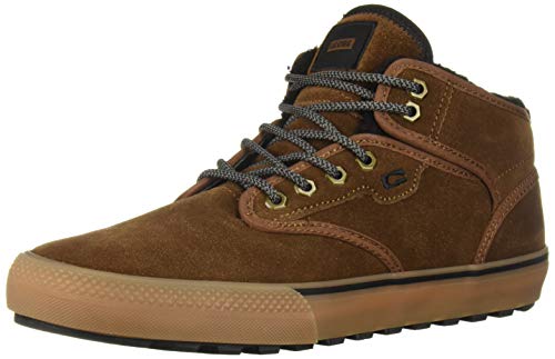 Image of Globe Men's Motley Mid Shoe, Partridge Brown /Gum /Fur, 10 Medium US