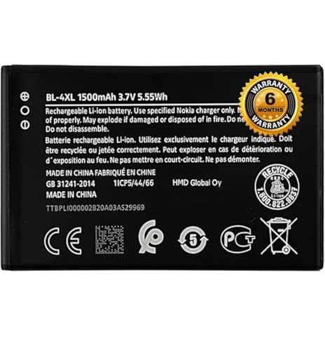 Image of Original BL-4XL Battery for Nokia 6300 Battery with 6 Month Warranty** (SEPAI87)