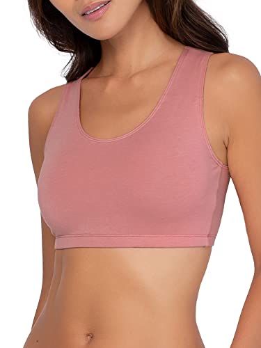 Image of Fruit of the Loom Women's Cotton Tank Bra for Women - Ultimate Comfort & Breathable Fit