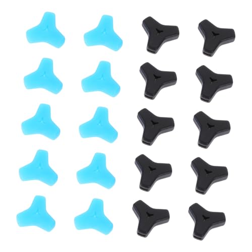 WOFASHPURET 20pcs Anti-Skid Eyeglass Ear Grips Silicone Glasses Retainer Glasses Leg Supplies