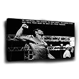 GONEER Rich Froning's Tattoo and Meaning Prints Canvas Painting Wall Art Modern Poster Living Room Home Decor Wood Frame