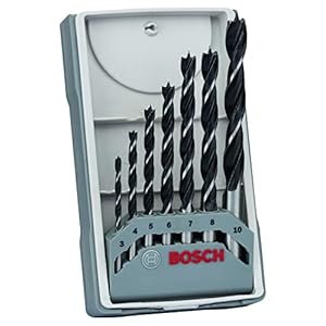 Bosch Professional 7-delige Robust Line houtspiraalborenset (voor hout, accessoire schroefboormachine)