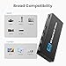 4K HDMI Multiviewer 4x1 Switch, NEWCARE 4 in 1 Out Seamless Quad Multi-Viewer with IR Remote, Split Screen & 5 Display Modes, Supports 4K@30Hz, 1080P, Downscaler, 36bit, 10.2Gbps