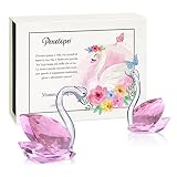 IDEA REGALO PER LA DONNA: La coppia di cigni decorativa, insieme alla scatola personalizzabile, si presenta come un regalo ideale, in grado di piacere ad ogni donna. Sarà perfetto per ogni ragazza, moglie, mamma, sorella, figlia, nonna, zia, cugina, migliore amica, fidanzata, maestra d’asilo, insegnante e per molte occasioni come: compleanno, laurea, diploma, anniversario di matrimonio. Questo modello è stato progettato specialmente per le donne.