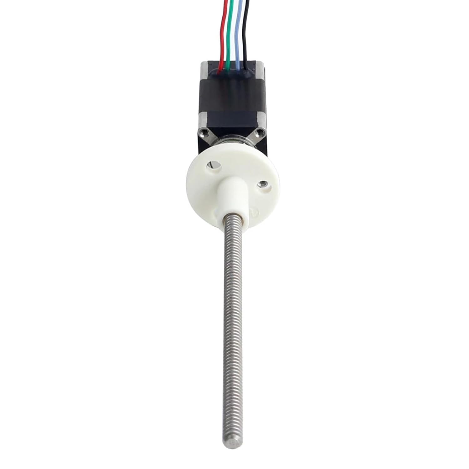 6 External Trapezoidal Linear Stepper Motor 0.3A 32mm Stack Screw Lead 2mm Lead Length 100mm 1pcs