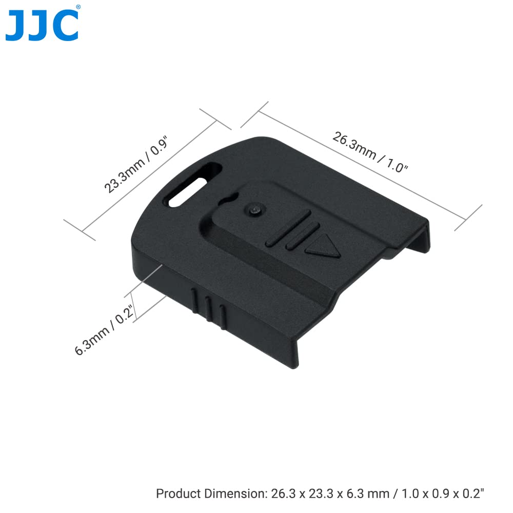 (2 Pezzo) JJC Connettore Proteggi Cappuccio per Nikon Speedlite SB-5000 SB-910 SB-900 SB-700 SB-500 SB-300 Flash, Close-Up Commander Speedlight R1C1, Wireless Speedlight SU-800 Privo Polvere & Detriti