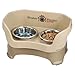 Neater Pet Brands Feeder Deluxe for Medium Dogs, Cappuccino