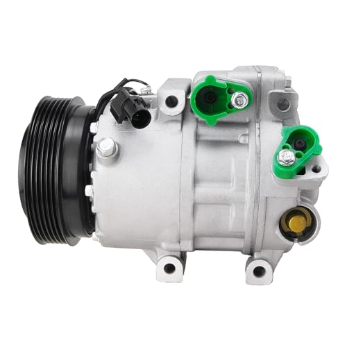 Vyrautoly AC Compressor with A-C Clutch compatible with Hyundai Sonata Santa Fe Azera For Kia Optima Sorento Air conditioner Compressor 2.4L 3.3L 3.5L 3.8L 2006-2013