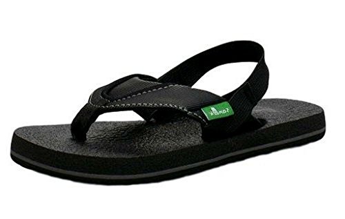 Sanuk Kids unisex-kids Root Beer Cozy Flip Flop