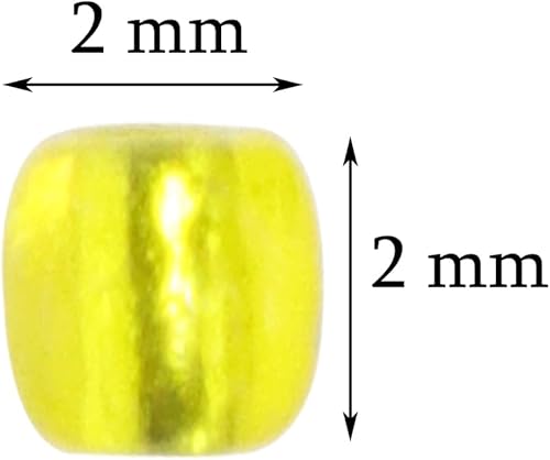 Miniatura 2 de Cuentas de cristal de ángel penta, 1.76 oz, mini cuentas redondas sueltas de poni espaciadoras para aretes, pulseras, collares, cuentas de cintura,