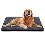 JoicyCo Dog Bed Large Crate Mat 42 in Non-Slip Washable Soft Mattress Kennel Pads