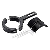 IUSOT 4-6.2cm 2 Stk. Motorrad-LED-Strahler-Einloch-Alu-Erweiterung, Motorrad-Scheinwerferhalterung Halterungen, Zusatzscheinwerfer Motorrad, Motorrad Scheinwerfer Montage Halter