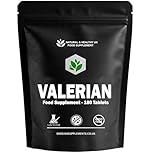 Valerian Root Tablets - 180 Tablets - Easy to Swallow - Letterbox Friendly Pack - Suitable for Vegetarians
